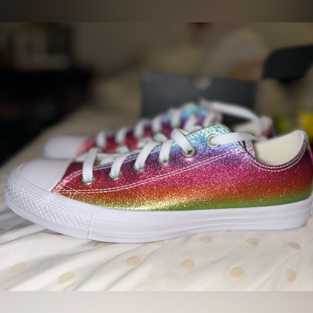 Rainbow Converse Size 9